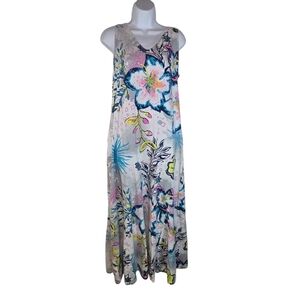 Fresh Produce floral print sleeveless maxi dress